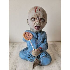 RARE Spirit Halloween zombie lollipop baby 2015 Halloween prop‎ decor